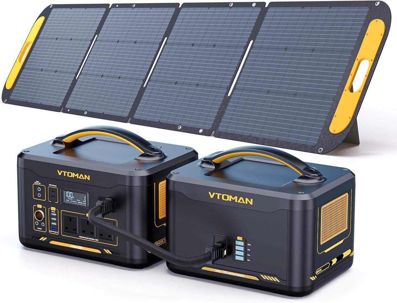 Best Portable Solar Generators in 2025 - VTOMAN Portable Power Station Cover