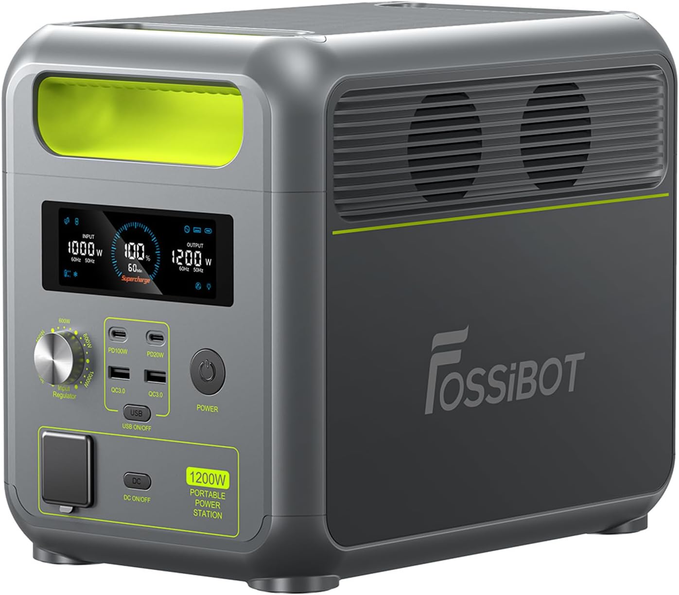An In-Depth Look at the FOSSiBOT F1200 Portable Power Station Cover